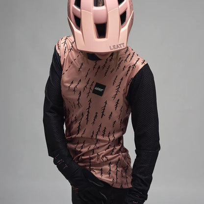 Camisola LEATT MTB TRAIL 3.0 Mulher Mangas Compridas Rosa