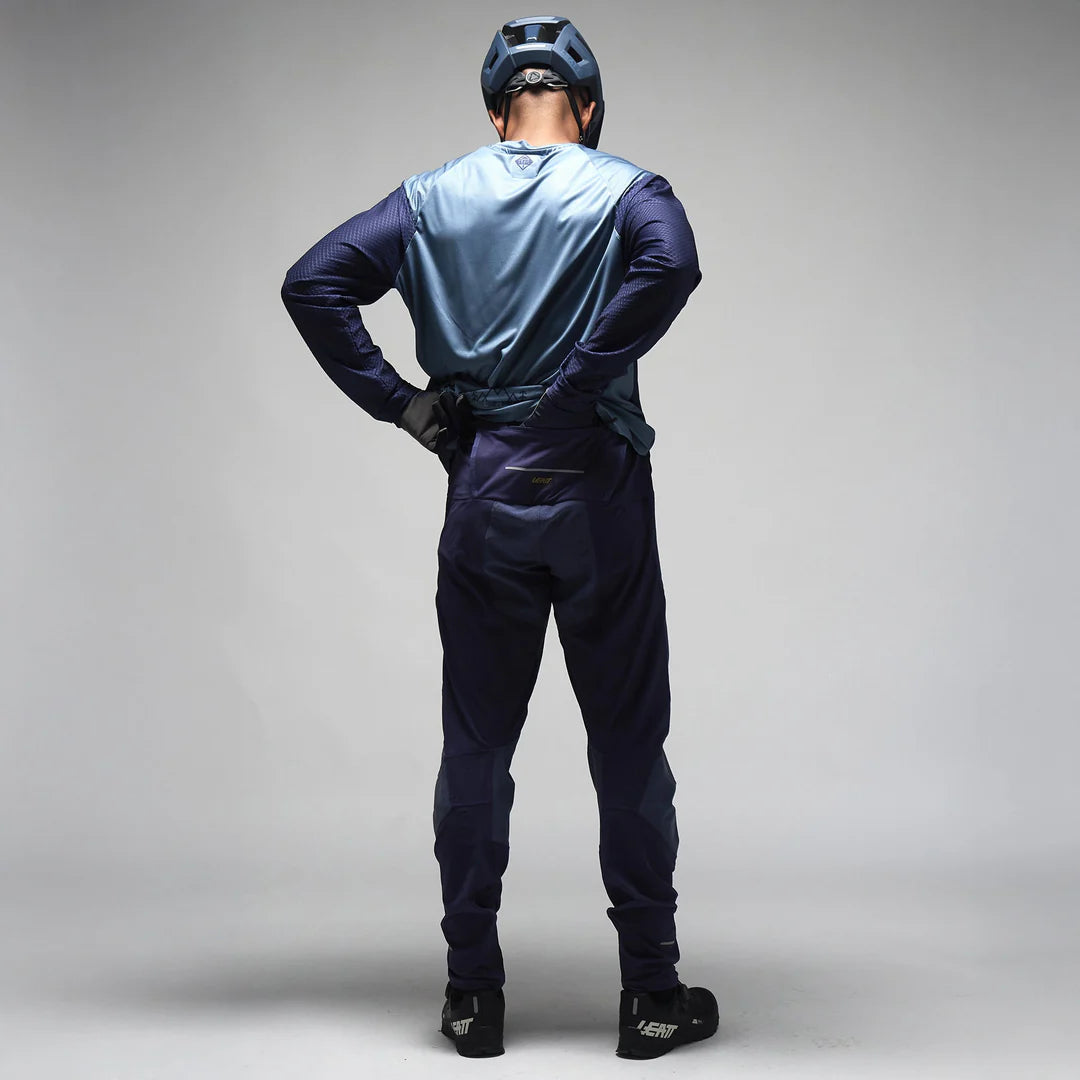 Camisola de manga comprida LEATT MTB TRAIL 3.0 Azul