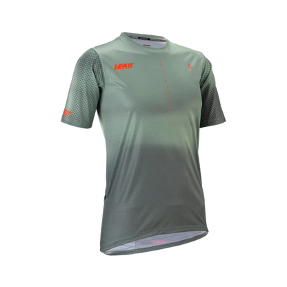 Maillot LEATT MTB TRAIL 3.0 Feminino Mangas Curtas Verde