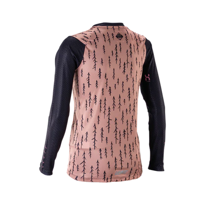 Camisola LEATT MTB TRAIL 3.0 Mulher Mangas Compridas Rosa