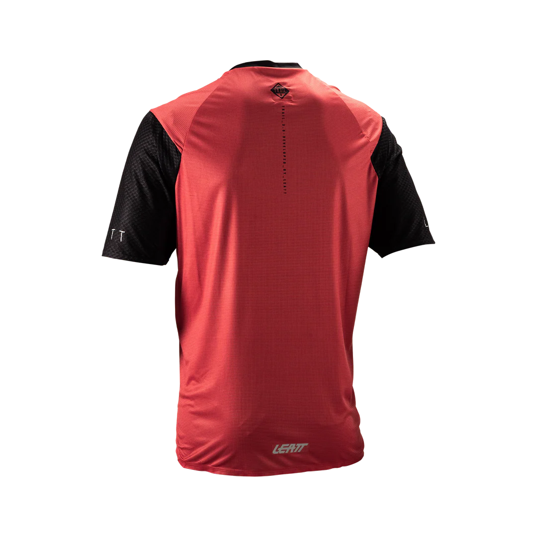 Camisola de manga curta LEATT MTB TRAIL 3.0 Vermelha