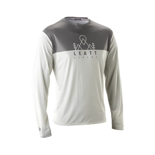 Camisola de manga comprida LEATT MTB TRAIL 3.0 Branco