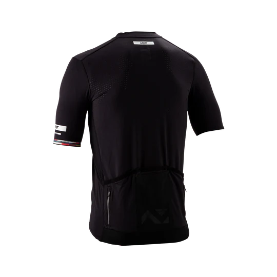 Camisola de manga curta LEATT MTB ENDURANCE 5.0 CARGO Preto