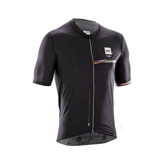 Camisola de manga curta LEATT MTB ENDURANCE 5.0 CARGO Preto