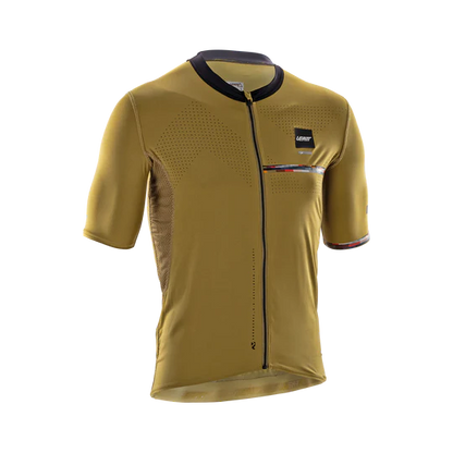 Maillot LEATT MTB ENDURANCE 5.0 CARGO Mangas Curtas Castanho
