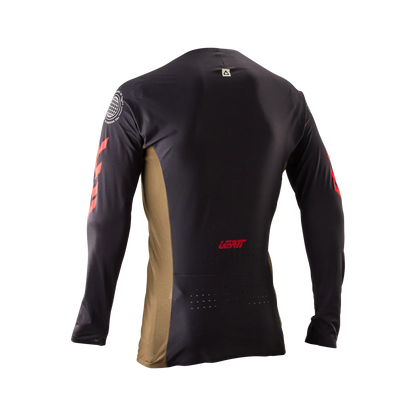 Maillot LEATT MTB GRAVITY 5.0 Mangas Compridas Castanho