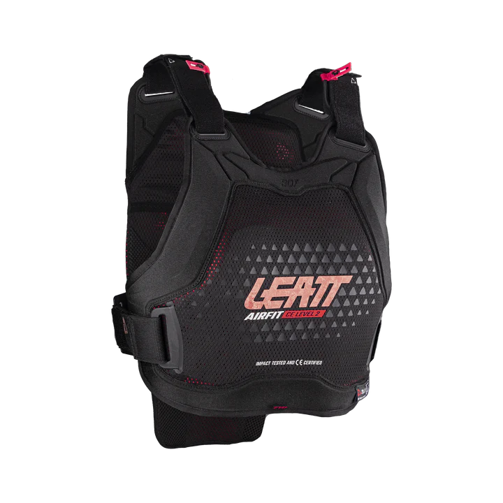 Babete de proteção para mulher LEATT 3DF AIRFIT LITE EVO Preto