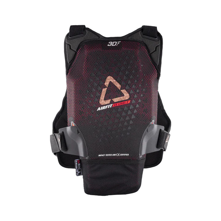 Babete de proteção para mulher LEATT 3DF AIRFIT LITE EVO Preto