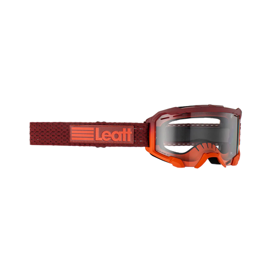 Óculos de proteção LEATT VELOCITY 4.0 MTB FLAME Orange CLEAR 83 VLT
