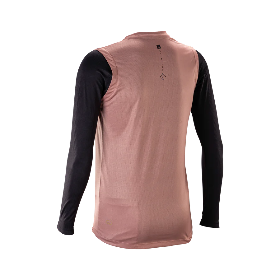 Camisola de manga comprida para mulher LEATT MTB Gravity 2.0 Rosa