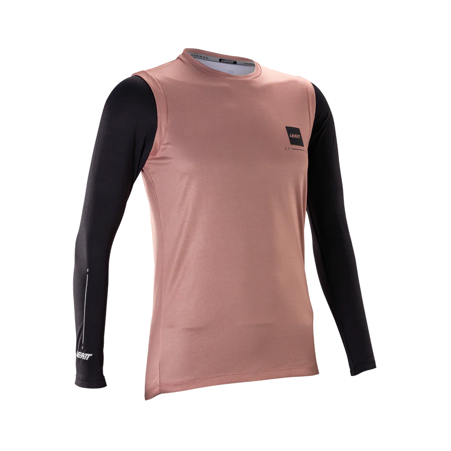 Camisola de manga comprida para mulher LEATT MTB Gravity 2.0 Rosa
