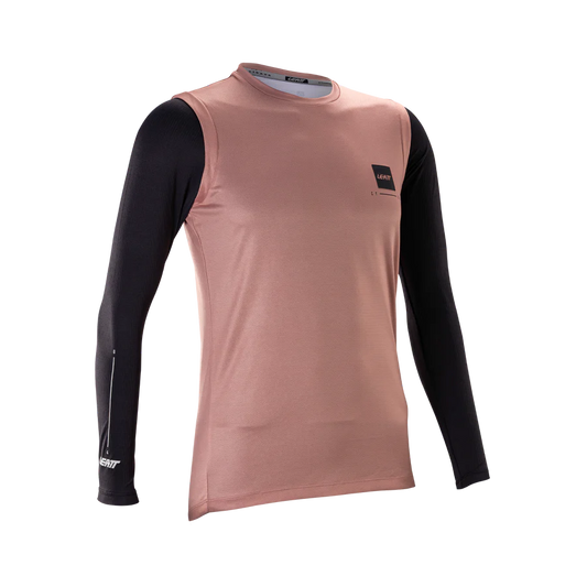 Camisola de manga comprida para mulher LEATT MTB Gravity 2.0 Rosa