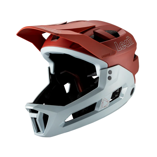 Capacete LEATT MTB ENDURO 2.0 Vermelho/Cinza