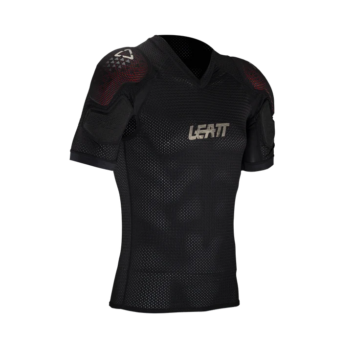 T-Shirt de proteção dos ombros LEATT 3DF AIRFIT LITE EVO Preto