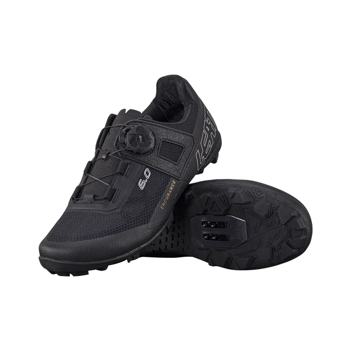 Sapatos de BTT para mulher LEATT PROCLIP 6.0 ENDURANCE Preto