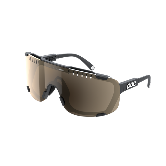 POC DEVOUR MID Goggles + Black Clarity Trail/Partly Sunny Silver Lens