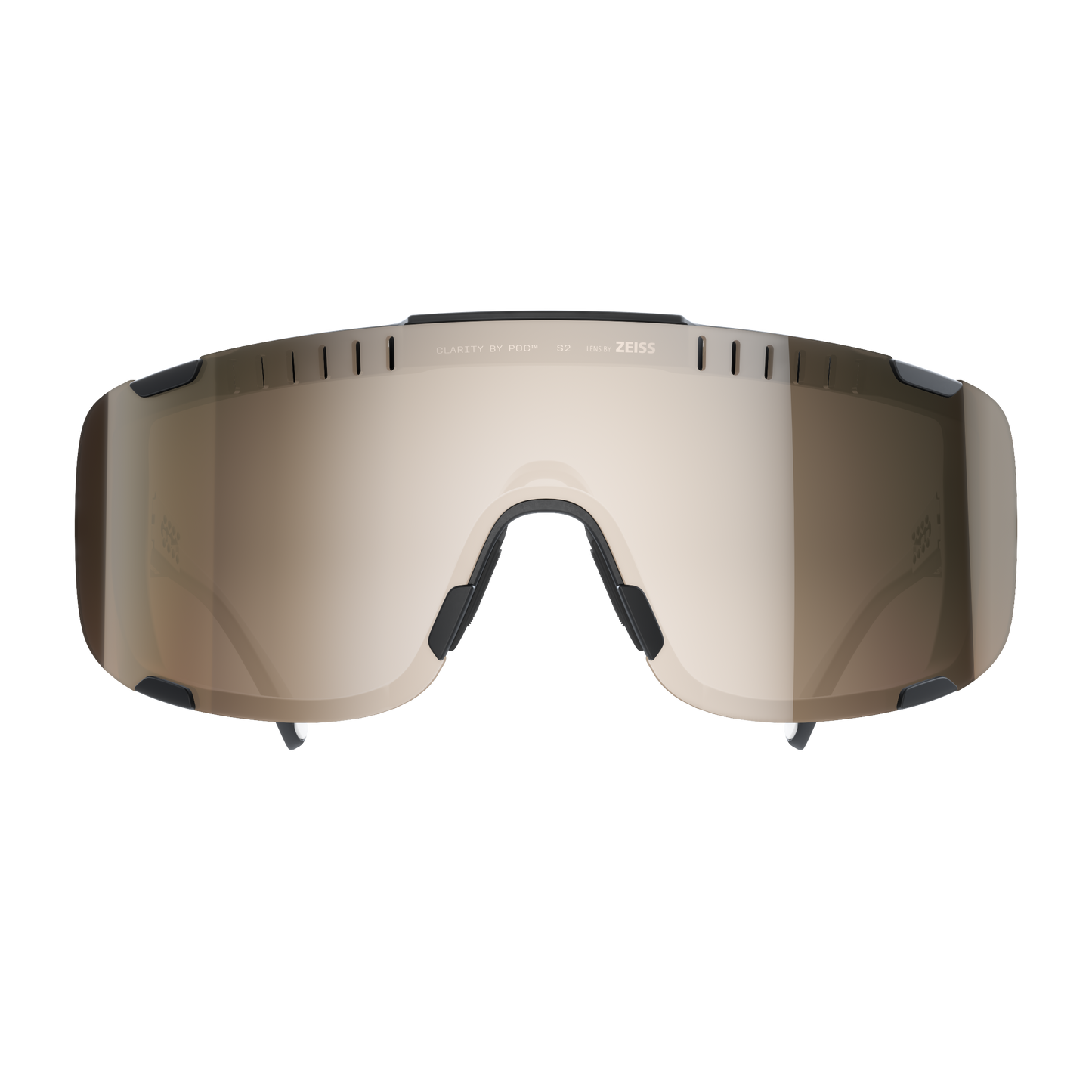 POC DEVOUR MID Glasses Black Clarity Trail/ Sunny Silver Lens