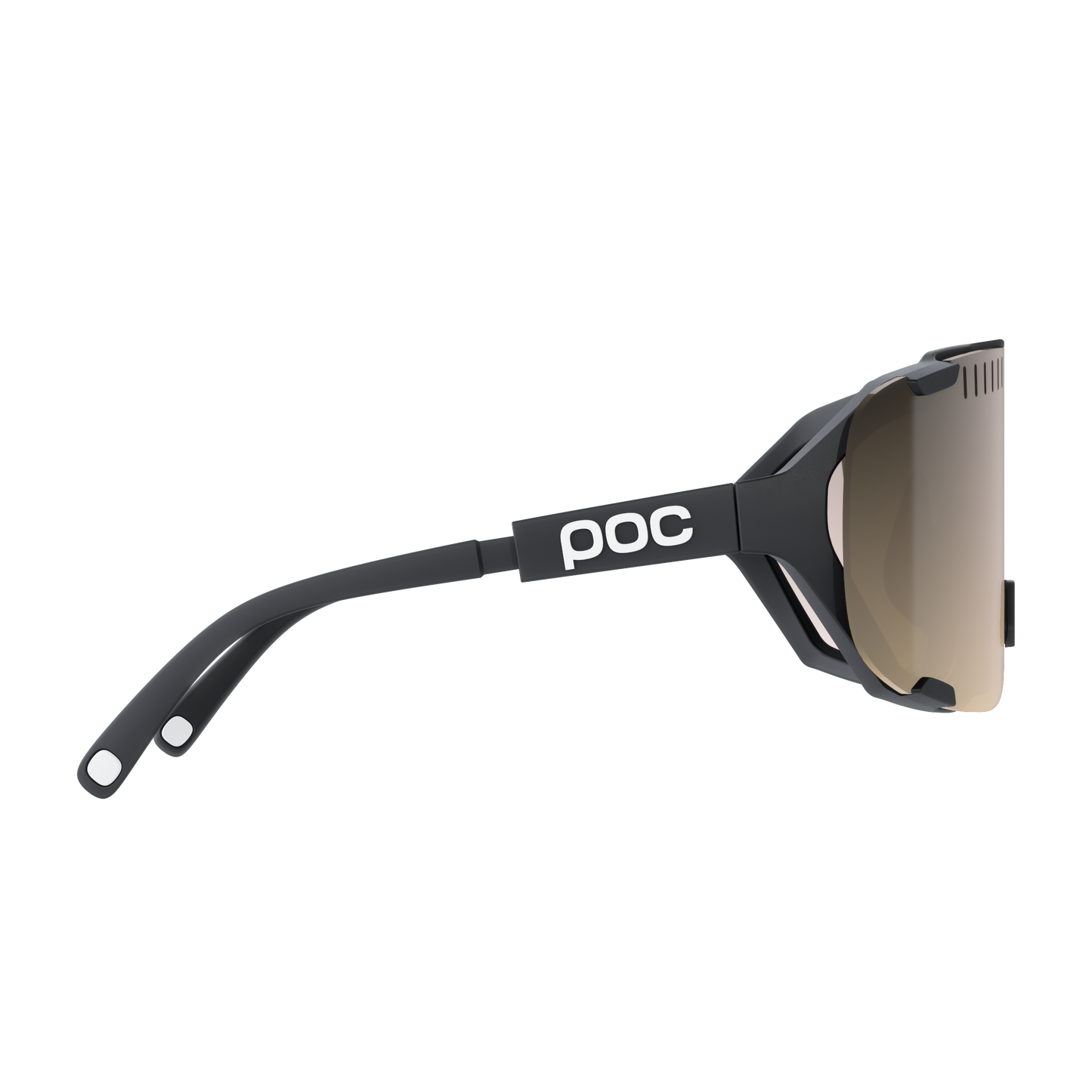 POC DEVOUR MID Goggles + Black Clarity Trail/Partly Sunny Silver Lens