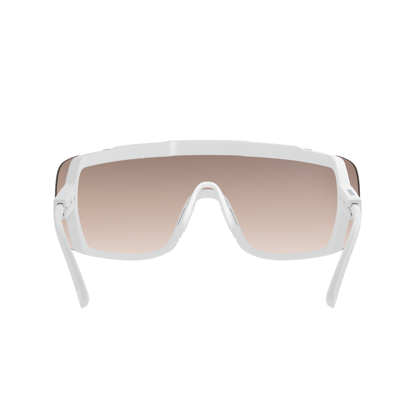 POC DEVOUR MID Glasses White Clarity Trail /Partly Sunny Silver Lens