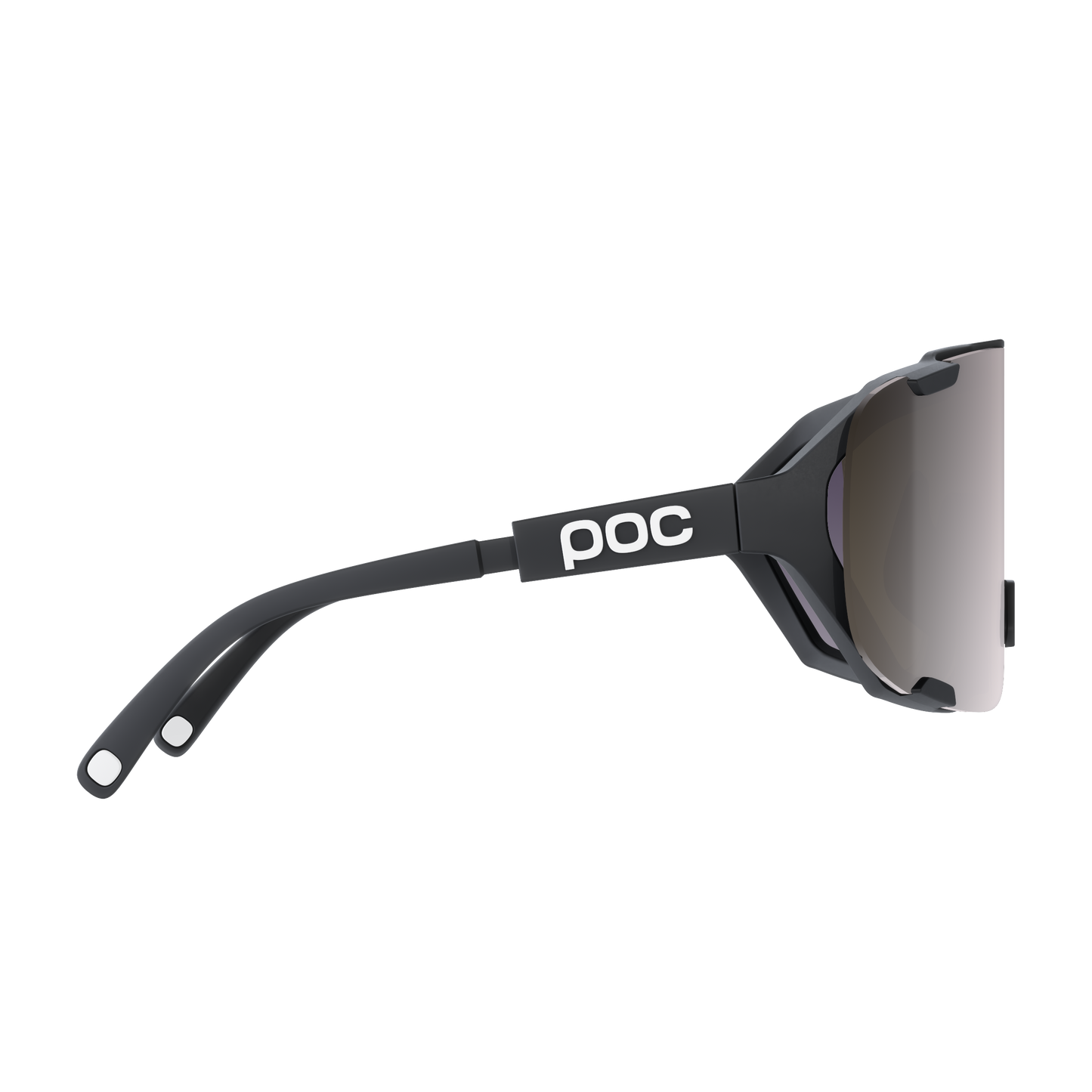POC DEVOUR MID Goggles + Lentes Preto Clarity Road/Sunny Silver