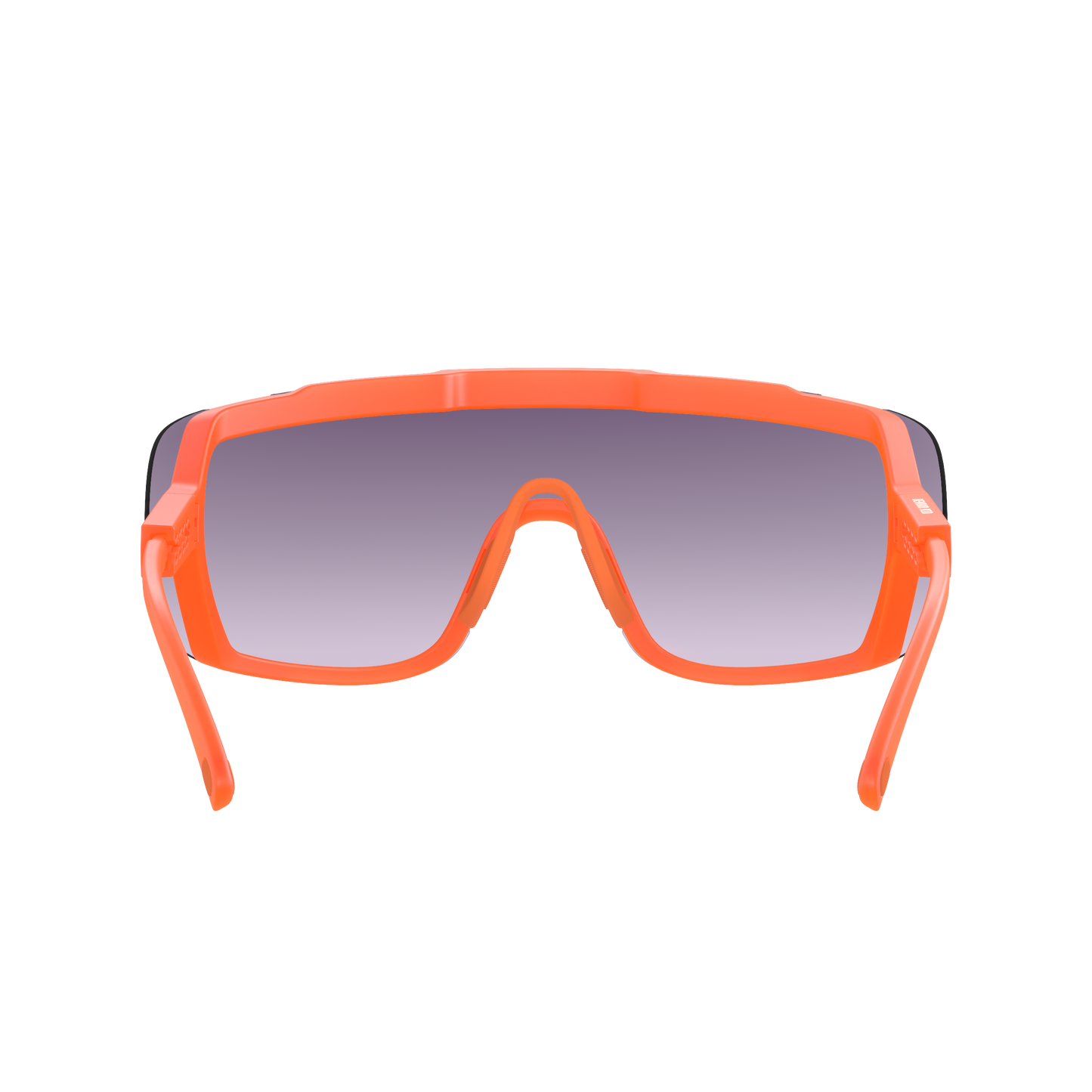 POC DEVOUR MID Translucent Fluorescent Orange Clarity Road/Partly Sunny Gold Glasses