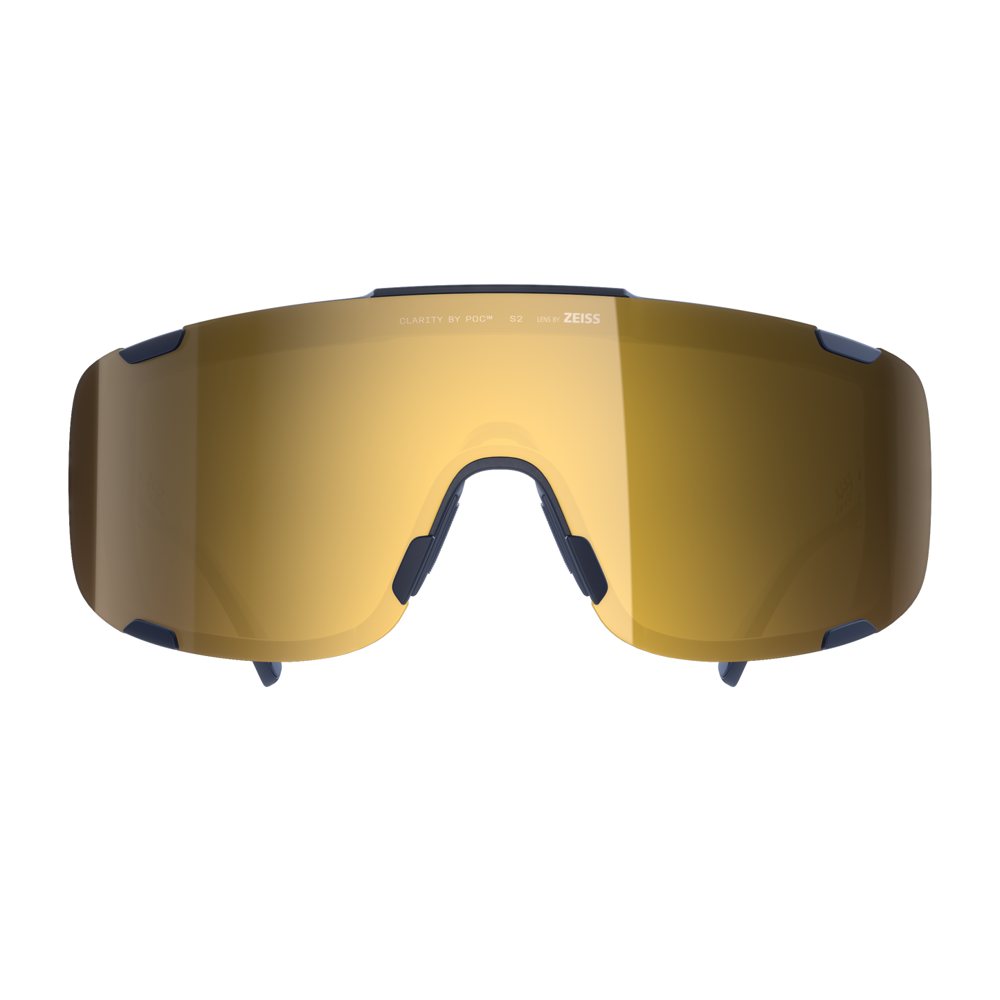 POC DEVOUR MID Marine Sunglasses Clarity Road/Partly Sunny Gold Lens