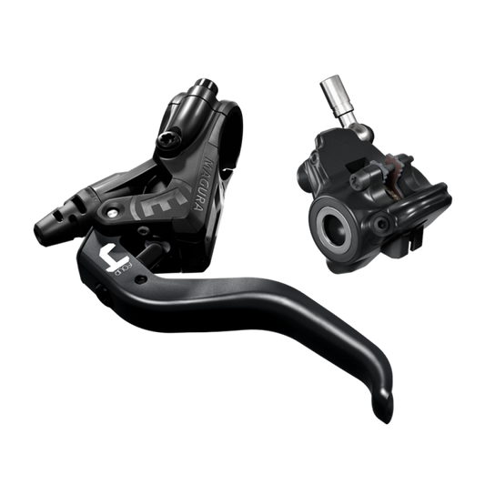 Travão dianteiro ou traseiro MAGURA MT4 FLATMOUNT Preto