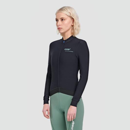 MAAP TRAINING THERMAL LS Camisola de manga comprida para mulher Preto