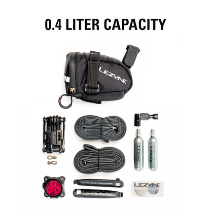 Bolsa de selim LEZYNE Caddy preta