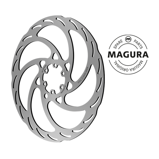 MAGURA MDR-S 2.5mm 6 Hole Disc Prata