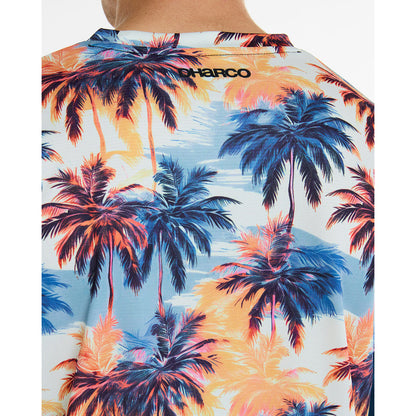 Maillot DHARCO GRAVITY VENICE BEACH Mangas Compridas Azul