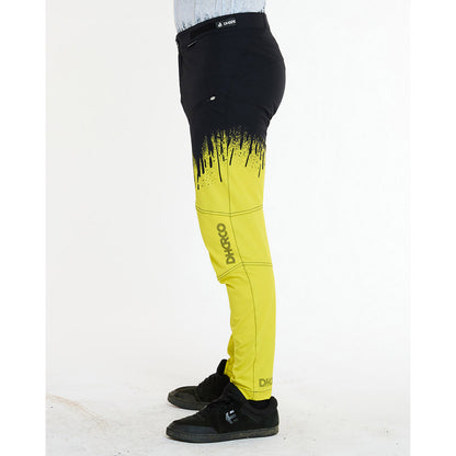 Calças DHARCO GRAVITY ACID RAIN Preto/Amarelo