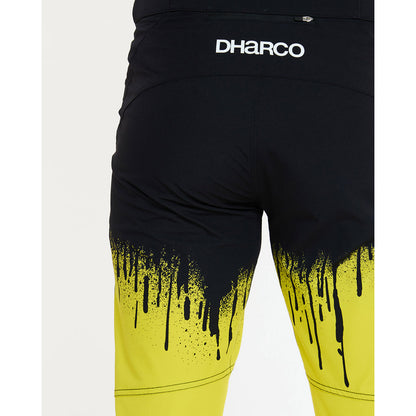 Calças DHARCO GRAVITY ACID RAIN Preto/Amarelo
