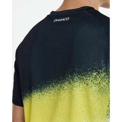 Maillot DHARCO ACID RAIN Mangas Curtas Preto/Amarelo