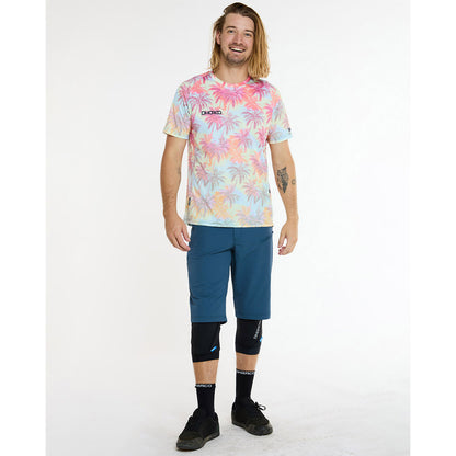 Camisola DHARCO HIGHBALL Mangas Curtas Rosa/Azul