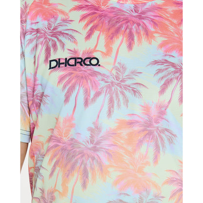 Camisola DHARCO HIGHBALL Mangas Curtas Rosa/Azul
