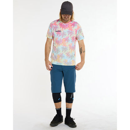 Camisola DHARCO HIGHBALL Mangas Curtas Rosa/Azul