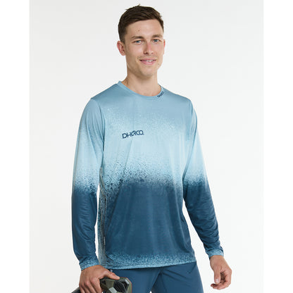 Jersey DHARCO RACE NU WAVE Mangas Compridas Azul