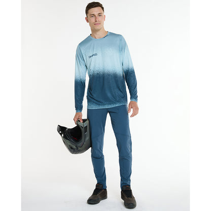 Jersey DHARCO RACE NU WAVE Mangas Compridas Azul