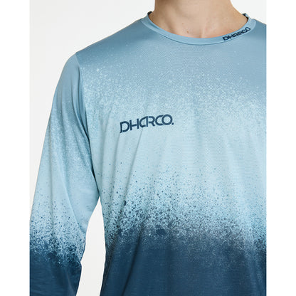 Jersey DHARCO RACE NU WAVE Mangas Compridas Azul