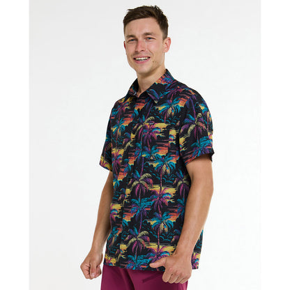 Camisa Técnica DHARCO TECH PARTY STOKE WIZARD Preto