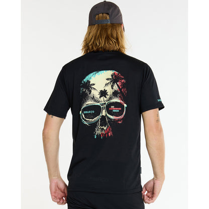 Camisola DHARCO TECH TEE EDDIE Mangas Curtas Preto