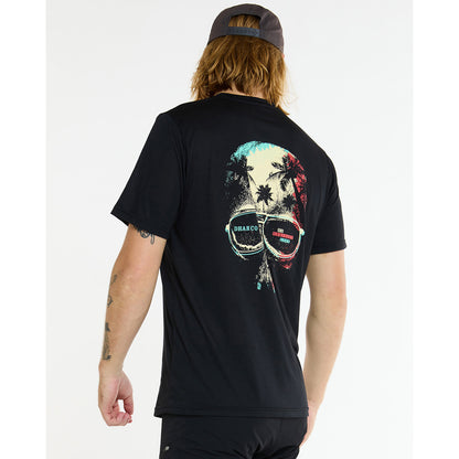 Camisola DHARCO TECH TEE EDDIE Mangas Curtas Preto