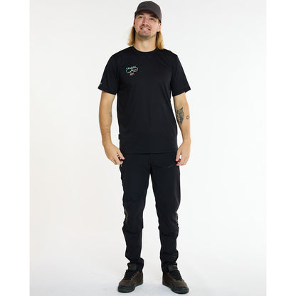 Camisola DHARCO TECH TEE EDDIE Mangas Curtas Preto