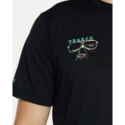 Camisola DHARCO TECH TEE EDDIE Mangas Curtas Preto