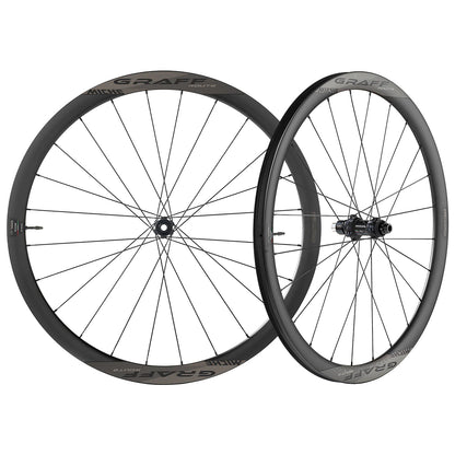 Par de Rodas MICHE GRAFF CARBONO DISC Tubeless Ready (Center Lock)