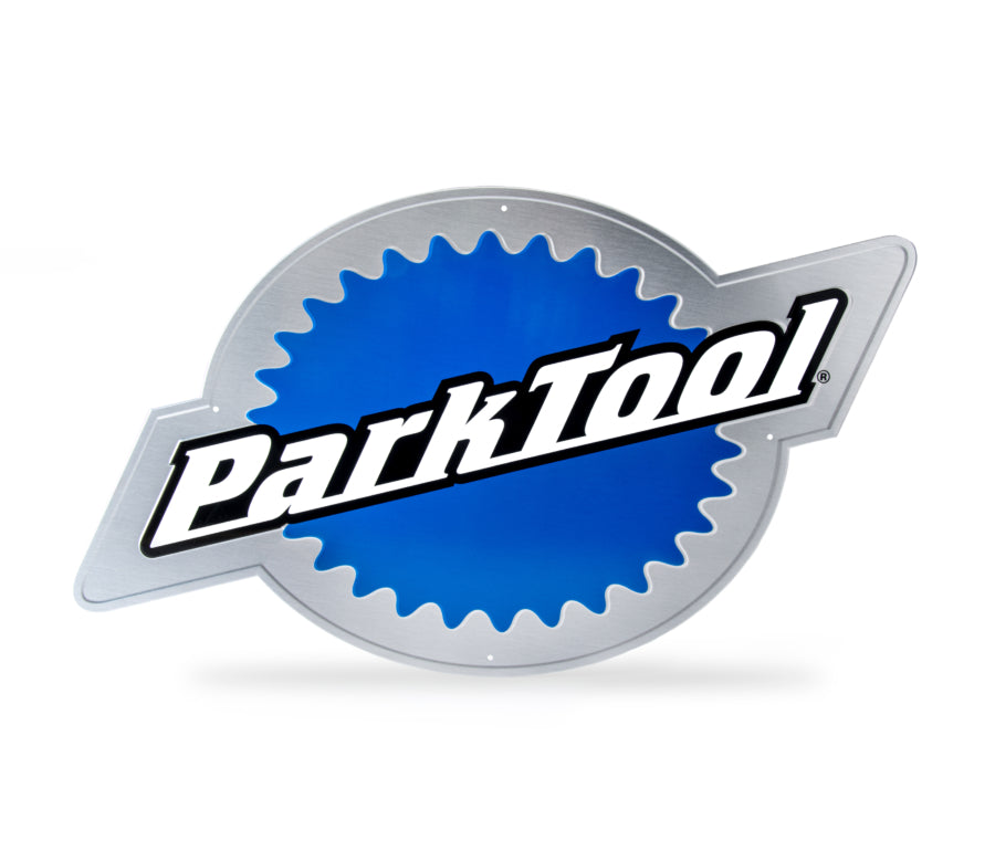 Park Tool MLS-3, placa decorativa em alumínio