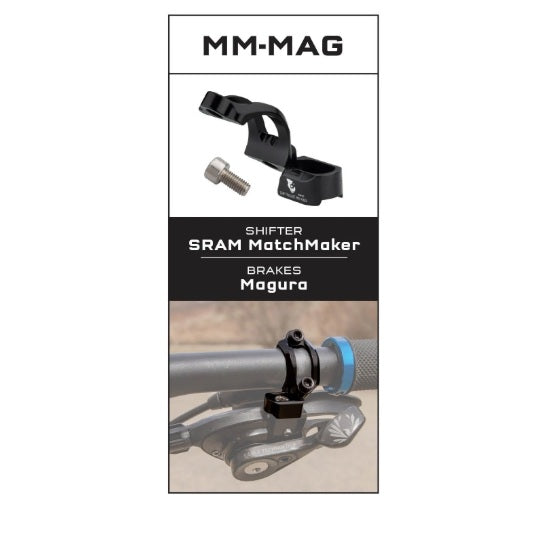 Adaptador de montagem WOLF TOOTH ShiftMount MM-MAG SRAM MatchMaker X Shifter > Travões Magura