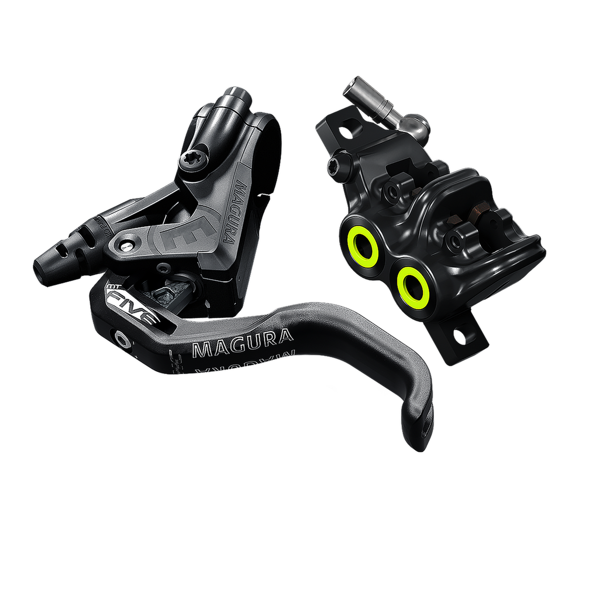 Par de travões de disco Magura MT5 Pro Storm HC 203/180 mm