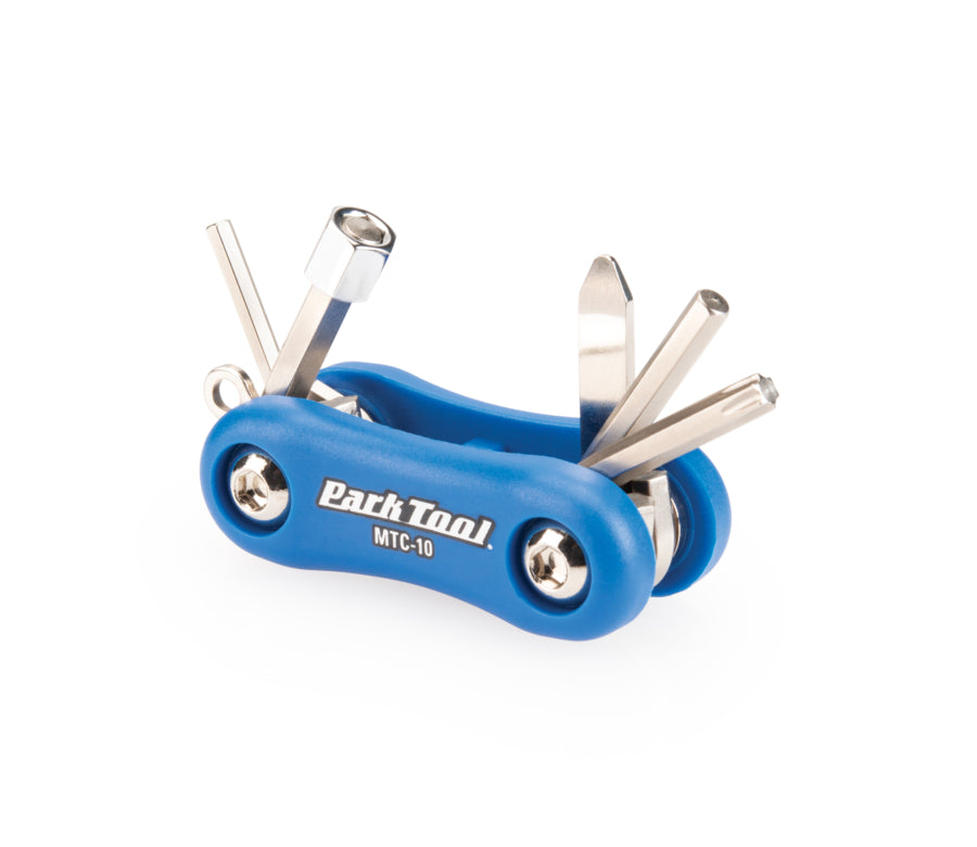 Ferramentas do Park Tool MTC-10 abertas